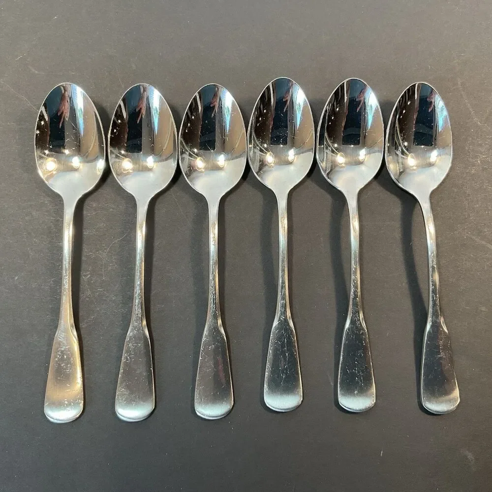 22 Pcs ONEIDA USA Stainless Flatware MINUTE MAN COLONIAL BOSTON Satin